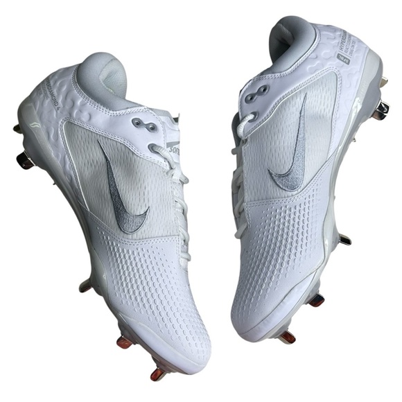 Nike Hyperdiamond 4 Elite Women's Softball Cleats White. Size 12 - Picture 5 of 10